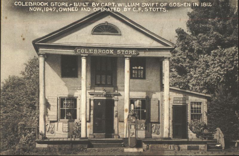 Colebrook Store & Post Office, Built 1812, C.F. Stotts Connecticut