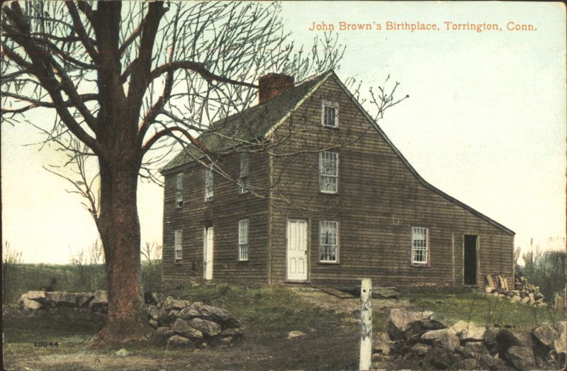 John Brown's Birthplace, Torrington, Conn. Connecticut