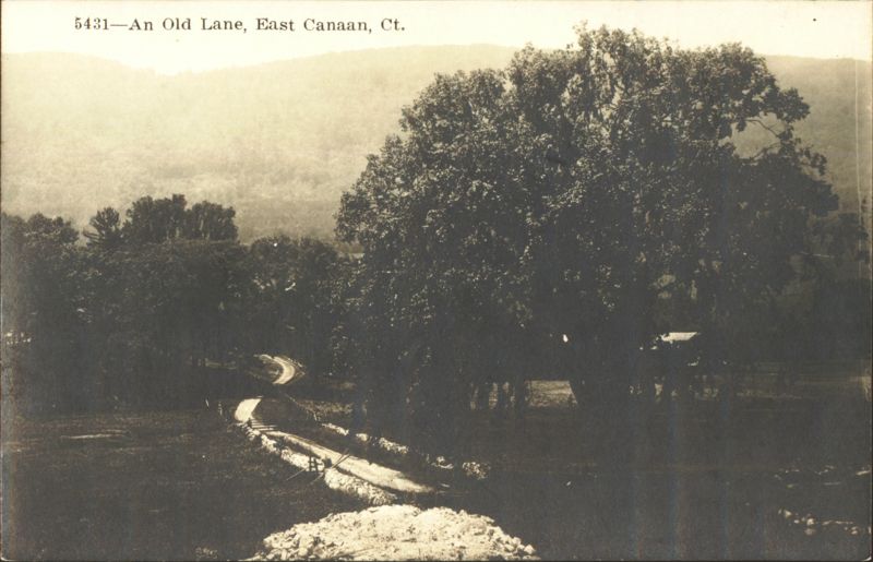 An Old Lane, East Canaan, Ct. Connecticut