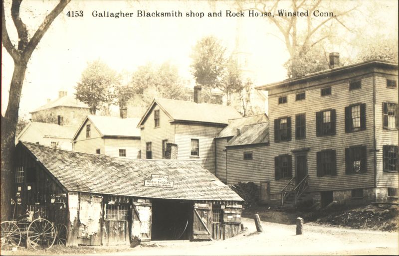 Gallagher Blacksmith Shop and Rock House, Winsted CT Connecticut