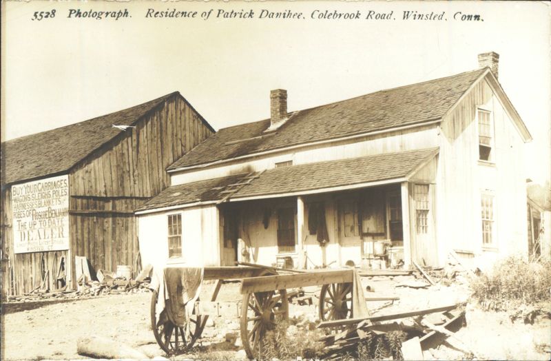 Residence of Patrick Danithee, Colebrook Road Winsted Connecticut