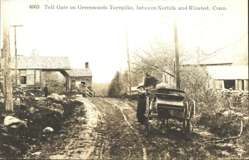 Toll Gate on Greenwoods Turnpike, Norfolk and Winsted Connecticut