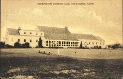 Torrington Country Club Clubhouse & Golf Course Postcard