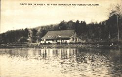 Placid Inn on Route 8, Thomaston and Torrington, CT Postcard