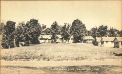 Lanphiers Cove, Houses on Grassy Hill Postcard