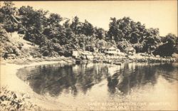 Sandy Beach Lanphiers Cove, Branford, CT Postcard
