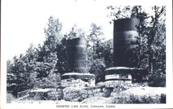 Deserted Lime Kilns Postcard