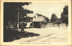 Berkshire Rest Camp Roadside Stop, East Canaan Postcard