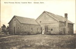 Girls Friendly Society Vacation Barn, Canaan, CT Postcard