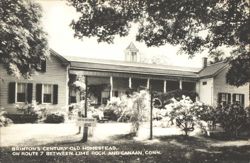Brinton's Century Old Homestead, Tea Room-Guest House Postcard
