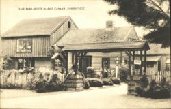 Yale Barn - Route 44 - East Canaan Postcard