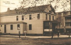 Post Office Building, Canaan, CT Postcard