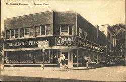 The Service Pharmacy, Rexall Drugs, Luncheonette Postcard