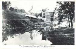 Housatonic River at Falls Village Postcard