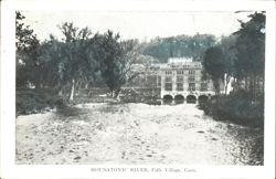 Housatonic River, Falls Village, Conn. Postcard