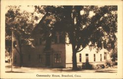 Community House, Branford Postcard