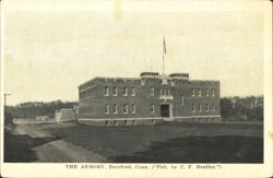 The Armory, Branford, CT Postcard