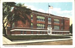 South School Torrington CT Postcard