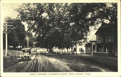 Main Street Looking East, East Canaan Postcard