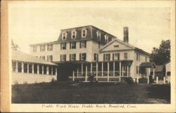 Double Beach House, Double Beach, Branford Postcard