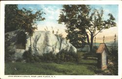 John Brown's Grave, Lake Placid Postcard