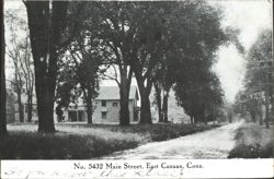 Main Street, East Canaan, CT Postcard