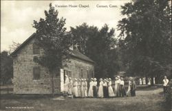 Vacation House Chapel Postcard