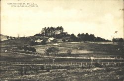 Granger Hill Landscape, Canaan, Connecticut Postcard