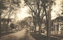 Main Street, Canaan, Conn. Postcard