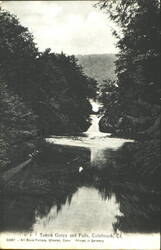 Tunxis Gorge and Falls, Colebrook, CT Postcard