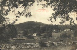 Mount Pisgah, Colebrook Center, CT Landscape View Postcard