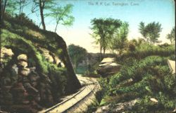 The R. R. Cut, Torrington, Conn. Postcard