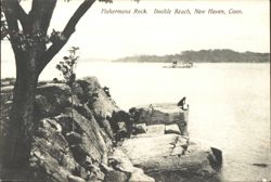 Fishermens Rock, Double Beach Postcard