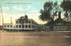 American Brass Mills, Torrington, Conn. Postcard