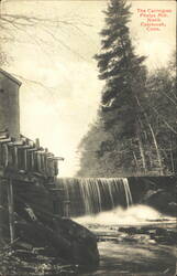 The Carrington Phelps Mill, Waterfall Postcard