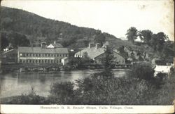 Housatonic R.R. Repair Shops Postcard