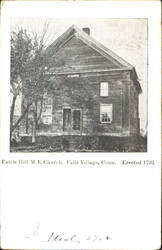 Lattle Hill M. E. Church, Erected 1793 Postcard