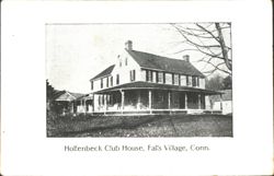 Hollenbeck Club House, Falls Village Postcard