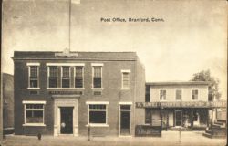 Post Office, F.T. Wellworth Store, Wallacabuckers Club Postcard