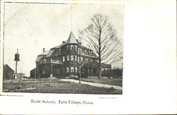 Hotel Salonic, Falls Village, CT Postcard