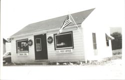 East Canaan U.S. Post Office with Coca-Cola Signs Postcard