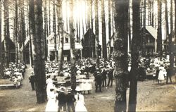 Pine Grove Methodist Retreat Campgrounds, Outdoor Gathering Postcard