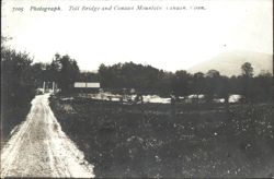 Toll Bridge and Canaan Mountain Postcard
