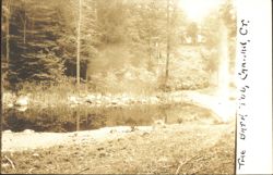 The Bath Tub, Canaan, CT Postcard