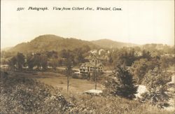 View from Gilbert Ave. Postcard