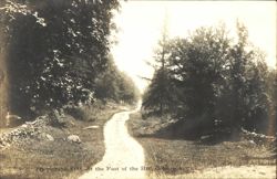 At the Foot of the Hill, Colebrook, CT Postcard