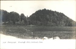 Woodruff's Hill, Colebrook Postcard