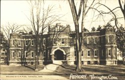 Armory Building, Torrington, CT Postcard