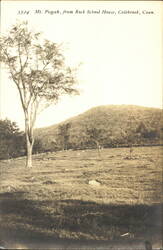Mt. Pisgah from Rock School House, Colebrook, CT Postcard