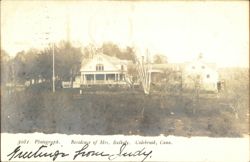 Residence of Mrs. Bulkely, Colebrook, Conn. Postcard